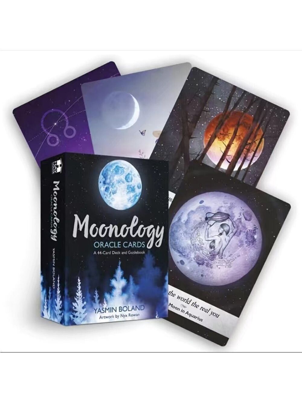 Moonology oracle card deck by Yasmin Boland